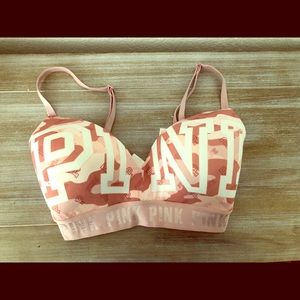 Pink bra
